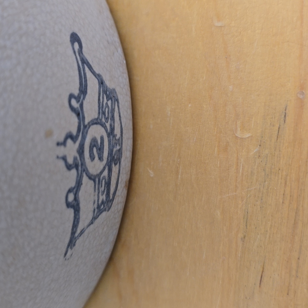 Robinson Ramsbottom Blue Crown Bean Crook W/lid - Picture 2 of 9